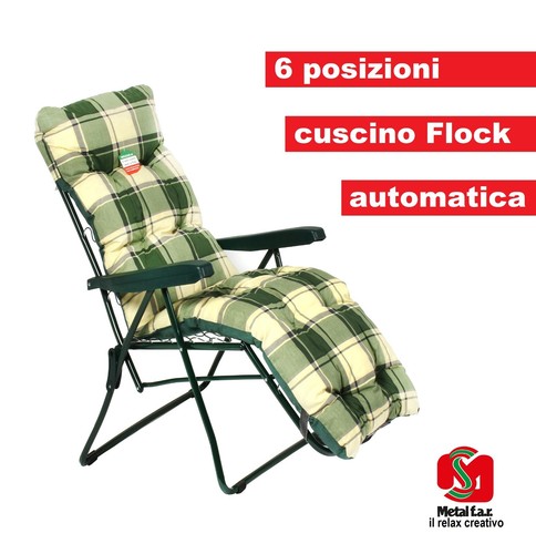 Sdraio reclinabile con - sdraio,