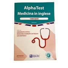 Alpha Test Medicina in inglese