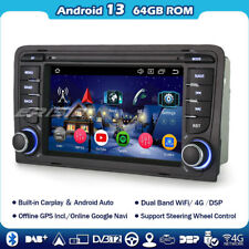 8 Core 64GB Android 14 Carplay Autoradio 2din Navigatore AUDI A3 S3 RS3 RNSE-PU