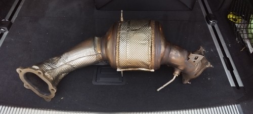 Downpipe oem audi - audi, a6