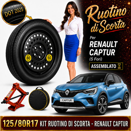 Ruotino scorta renault - di,