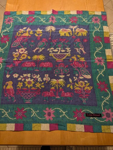 Foulard vintage louis féraud - vintage,