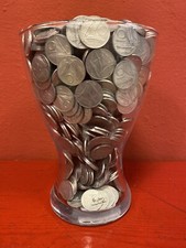 1,800 Kg di 10 LIRE REPUBBLICA ITALIANA con vaso