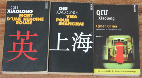Qiu xiaolong lot 3 livres - xiaolong, de