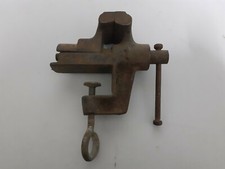 Vecchia Antica Piccola Morsa In Ferro Battuto