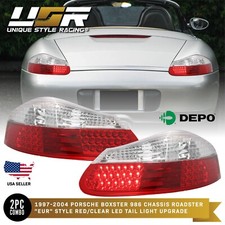 DEPO Red / Clear LED Tail