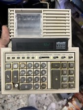Lotto 4 Calcolatrici Vintage 1 Olivetti Logos 452 -logos 60- Logos 264pd Casio F