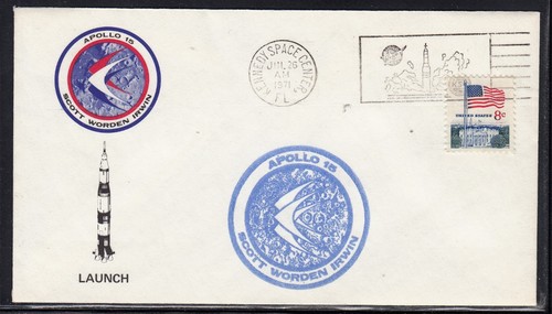 Apollo start nasa cachet - nasa,