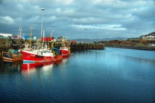 Photo 6x4 Fishing boats