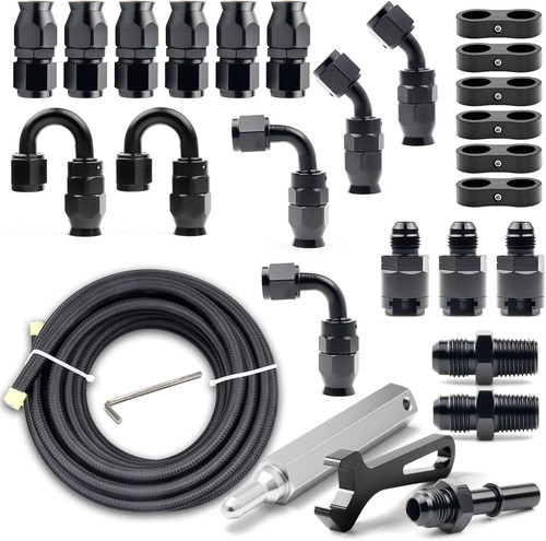 Kit linea carburante 6an - kit,