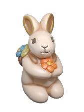 THUN Coniglio con cesta di fiori 10,5 cm Boby Originale Coniglietto Pasqua