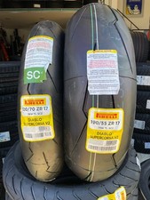 COPPIA GOMME PIRELLI 120/70-17