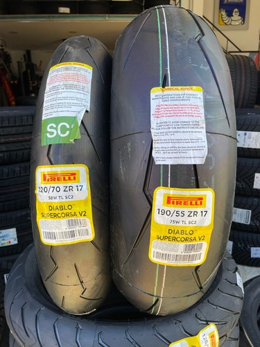Coppia gomme pirelli - gomme, 120/70-17