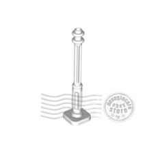 1x LEGO 11062 Lampione 2x2x7