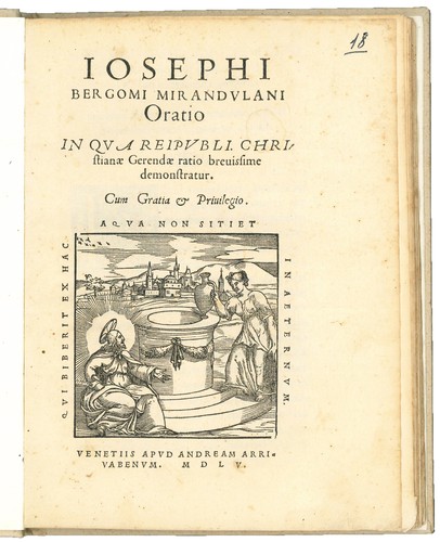 Iosephi bergomi mirandulani - bergomi,