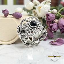 ANELLO DONNA RETRO' IN ARGENTO