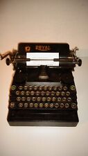 MACCHINA DA SCRIVERE D'EPOCA ANTICA E RARA -  ROYAL MOD 1 ANNO 1907