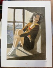 LITHO GIBRAT " JEANNE FENETRE