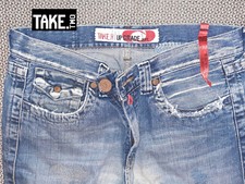 JEANS Originali " TAKE-TWO " da UOMO Man DENIM VINTAGE Taglia 47 - W33 L34