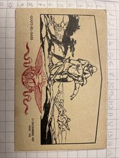 Cartolina Ufficio Storico Milizia Nazionale Got-el-sass Cirenaica 1927 V. Genova