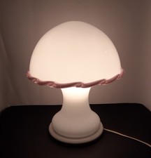 Lampada Tavolo Fungo Vetro