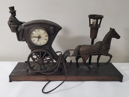 Lampada orologio carrozza - lampada,