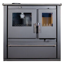 Verso Cs Plus 7.7 kW - Stufa a Legna, Forno, Piastra, Uscita Fumi Sinistra