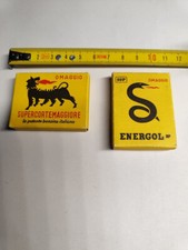saponette da collezione energol agip supercortemaggiore benzina