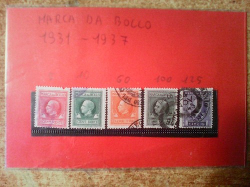 Marca bollo 1931 1937 - marca, da