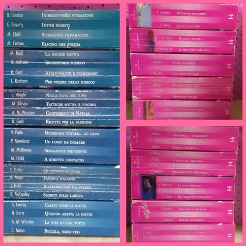 Lotto harmony 16 libri - harmony,