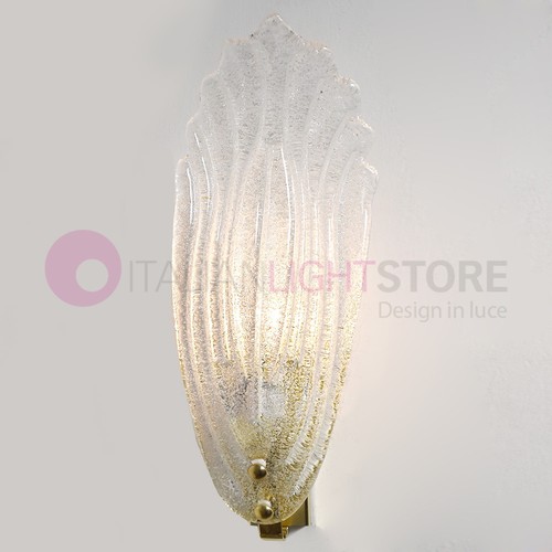Foglie lampada parete - a,