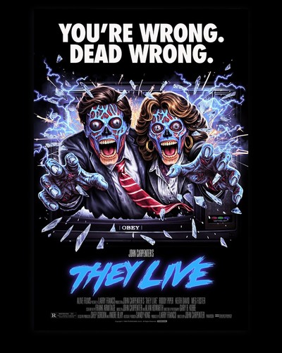 They live poster lenticolare - poster,