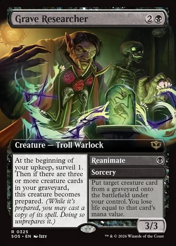 Mtg grave researcher secrets - mtg,