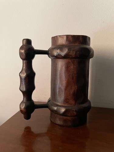 Boccale birra vintage legno - boccale,