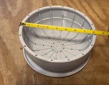 8" round plastic root