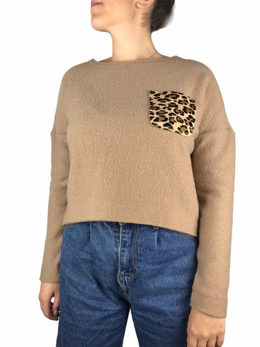 Alysi maglia uovo felt - maglia,