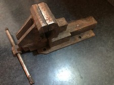 Vecchia MORSA da banco parallela mm. 78 - Kg. 6 (funzionante)