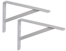 Coppia staffe per mensole
