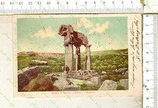 PA-255)GIRGENTI-AGRIGENTO-CARTOLINA  1902-HOTEL BELVEDERE