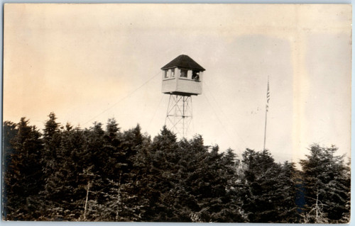 Vintage rppc torre - vintage, di