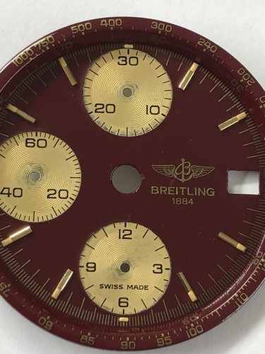 Breitling chronomat dial red - dial,