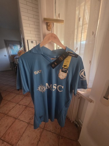 Ea7 ssc napoli maglia home - ssc,