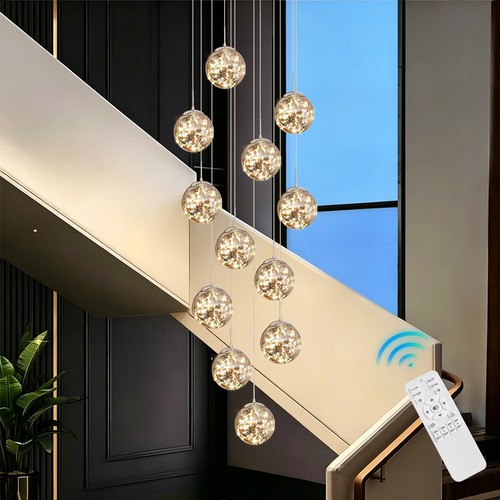 Lampadario scala teste luci - teste,
