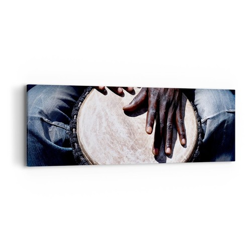 Quadro tela 90x30cm tamburo - 90x30cm,