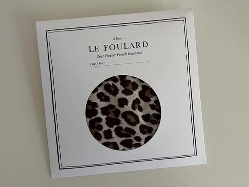 Sézane foulard léopard - foulard,