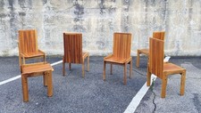 SET 6 SEDIE PRANZO DESIGN ANNI