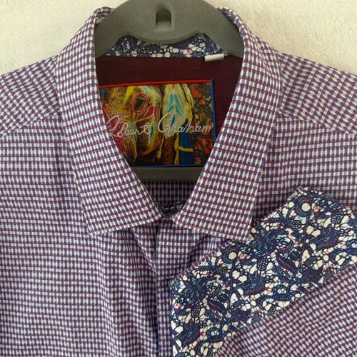 Camicia uomo robert graham - graham, 3xl