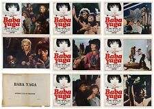 BABA YAGA POSTER FOTOBUSTE 6+1 VALENTINA CREPAX 1973 THE DEVIL WITCH LOBBY CARD