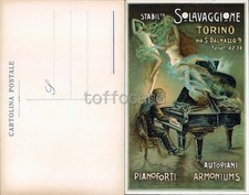 PUBBLICITA' PIANOFORTI SOLAVAGGIONE TORINO-C54-140