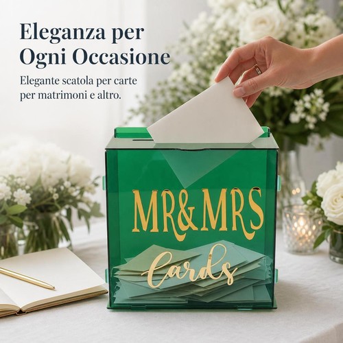 Scatola porta buste matrimonio - scatola,